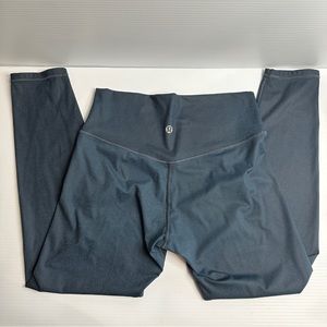 Lululemon Leggings Iron Blue XL